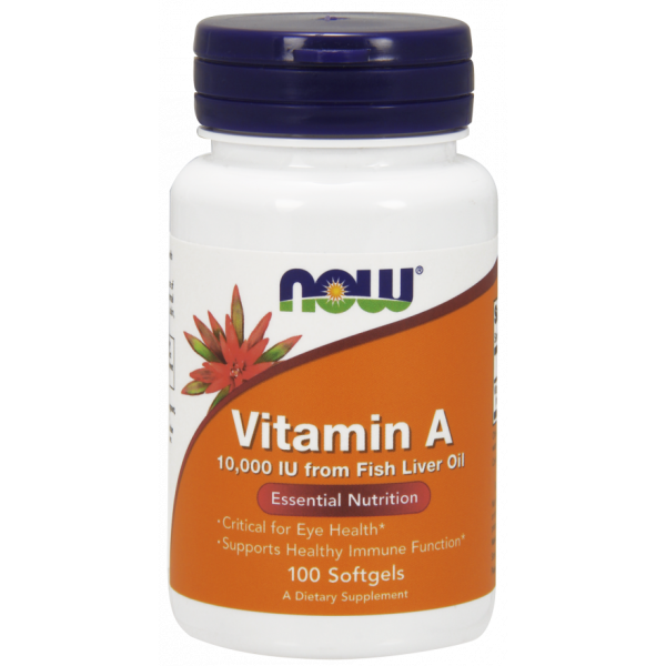 Vitamin A 10 000 IU Softgels (from fish liver retinol)