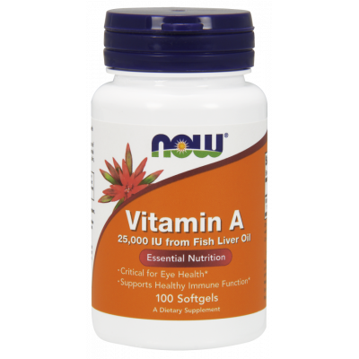 Vitamin A 25 000 IU Softgels (from fish liver retinol)