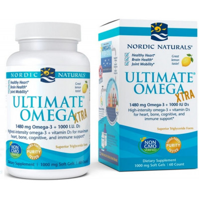 Ultimate Omega Xtra 1480mg Lemon