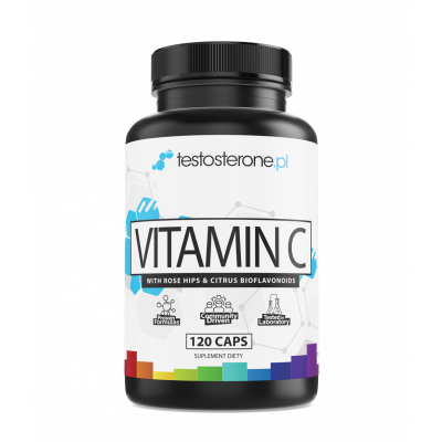 WITAMINA C 1000mg (z dodatkiem dzikiej róży i cytrusów) 90 kapsułek