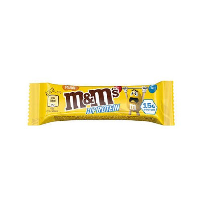 M&M Protein Bar peanut m&m