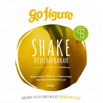 GoFigure SHAKE (posiłek owsianka+białko wpc+mct)