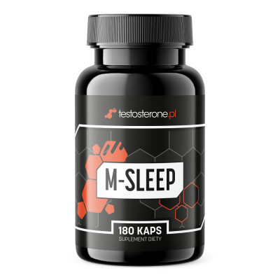 M-SLEEP Melatonina 180 kapsułek x 1mg