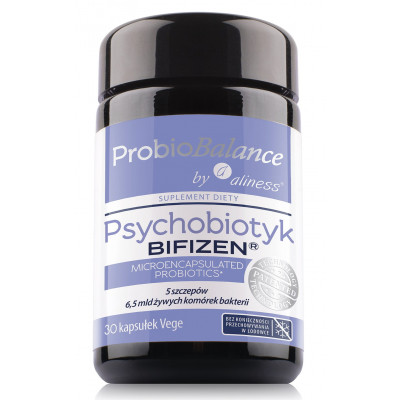 ProbioBALANCE Psychobiotyk BIFIZEN 6,5mld x 30 vege caps