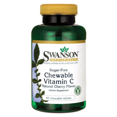 Sugar-Free Chewable Vitamin C 500 + ACEROLA (Cherry)