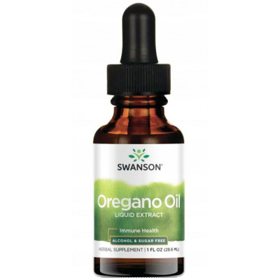 Oregano Oil Liquid Extract (ekstrakt w płynie - Alcohol & Sugar Free - 29 ml) 