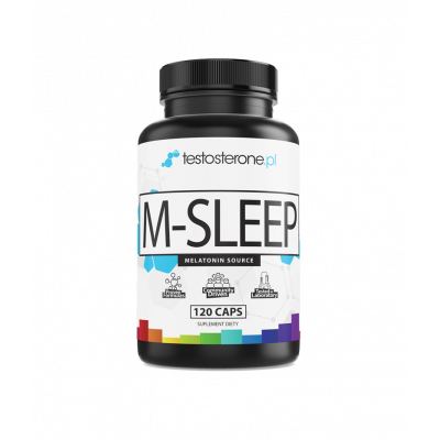 M-SLEEP Melatonina 120 kapsułek x 1mg