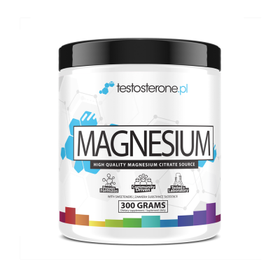 MAGNESIUM w proszku (cytrynian magnezu) 300g