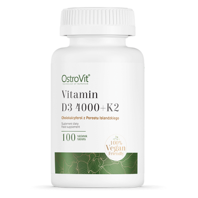 Vitamin D3 4000 IU + K2 VEGE