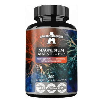 Magnesium Malate + P5P (jabłczan magnezu v2)