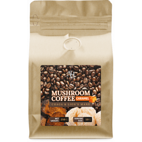 Mushroom Coffee Caramel (Chaga & Lions Mane)
