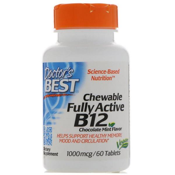 Chewable Fully Active B12 - 1000mcg 