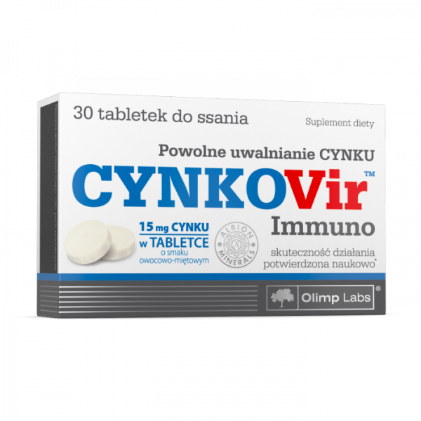 Cynko-Vir (cynk tabletki do ssania)
