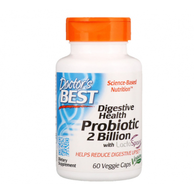 Digestive Health Probiotic 2 Billion with LactoSpore