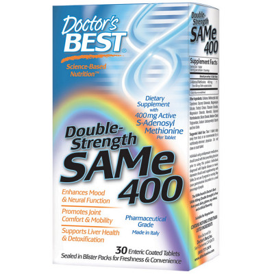 Double-Strength SAM-e 400 (SAMe) - Enteric Coated Tablets