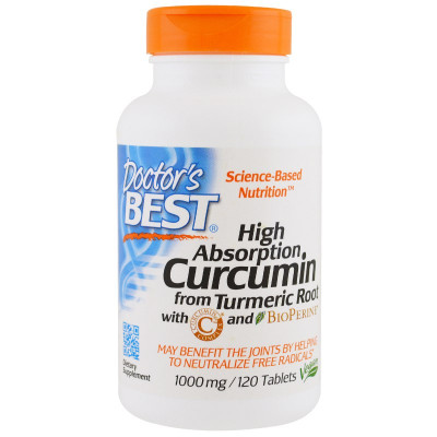 Curcumin C3 Complex 1000mg with Bioperine