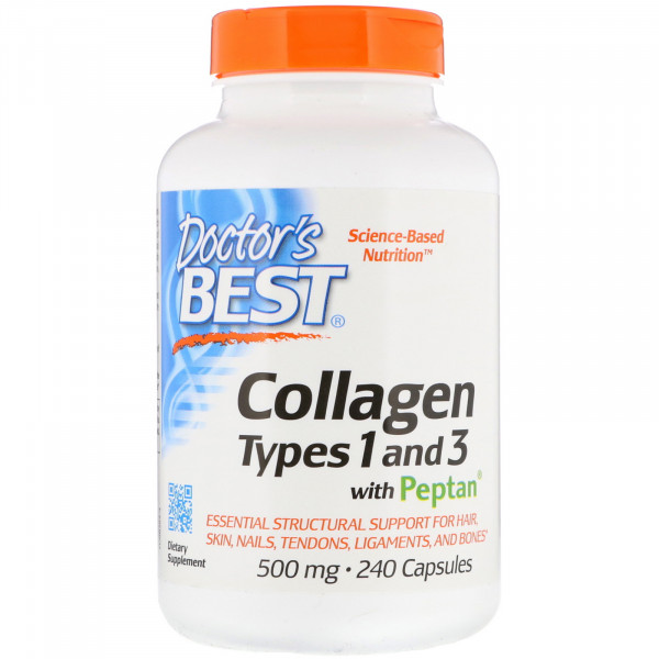 Collagen Types 1 & 3 with Peptan 500mg (caps)