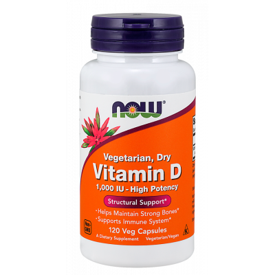 Now Foods Vitamin D (Vitamin D2) 1000 IU