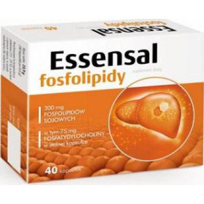 Essensal Fosfolipidy (Fosfatydylocholina 75mg)