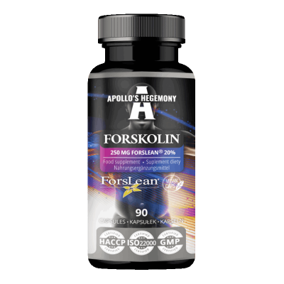 Forskolin (Forslean 20% - coleus forskolina) - 90 kaps