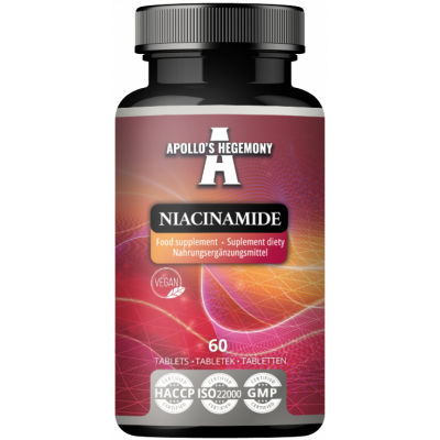 Niacinamide (niacynamid B3) 600mg - 60 tabs