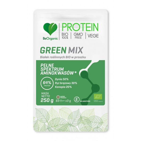 BeOrganic GreenMIX białek roślinnych