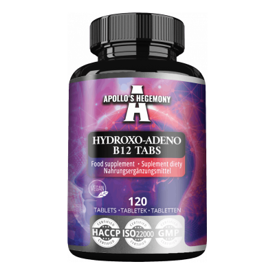 Hydroxo-Adeno B12 (Adenozylokobalamina + Hydroksokobalamina) 120 TABS