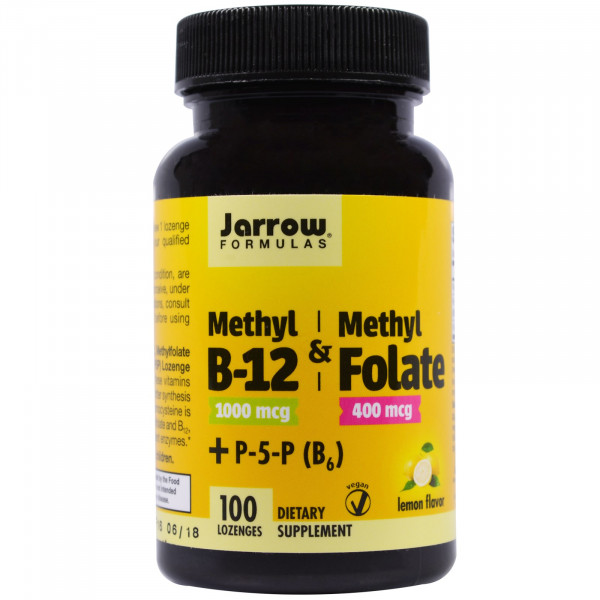 jarrow methyl b12 - methyl b12 jarrow - methyl folate jarrow - p5p ...