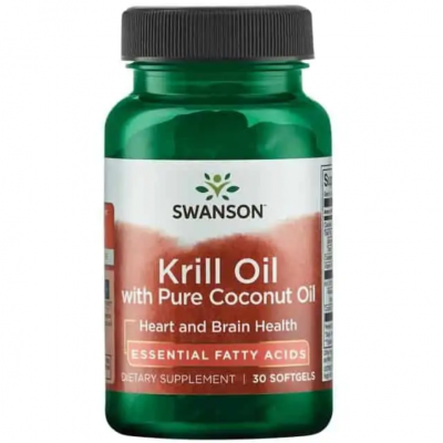 Krill Oil with Pure Coconut Oil 