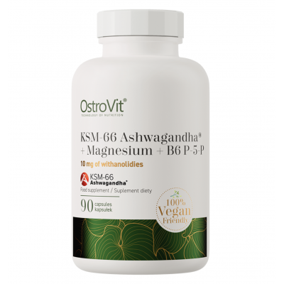 KSM-66 Ashwagandha + Magnesium + B6 P-5-P KSM-66 Ashwagandha + Magnesium + B6 P-5-P