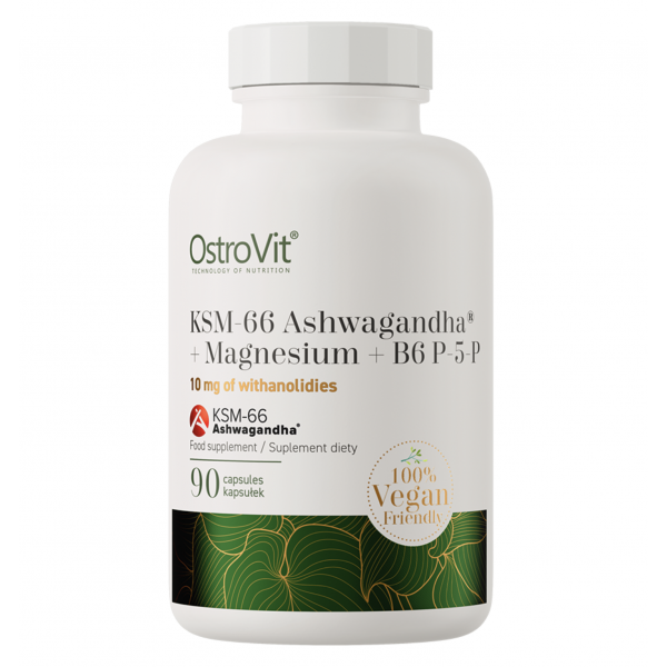 KSM-66 Ashwagandha + Magnesium + B6 P-5-P KSM-66 Ashwagandha + Magnesium + B6 P-5-P