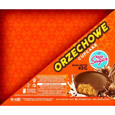 Baton Premium Cupcake Resees - Orzechowy