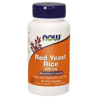 Red Yeast Rice 600mg (czerwony ryż - monakolina K)