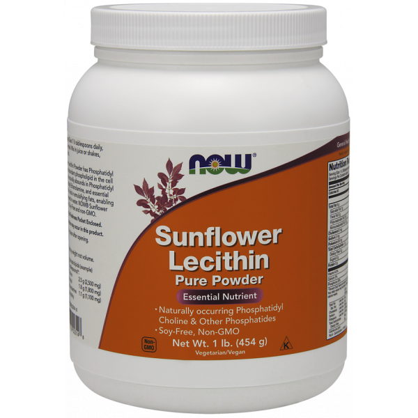 Sunflower Lecithin Pure Powder (lecytyna ze słonecznika)