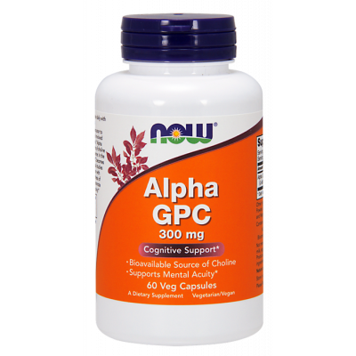 Alpha GPC 300 mg Vegan Caps alfosceran choliny