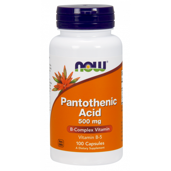 Pantothenic Acid (Vitamin B5 - 500mg)