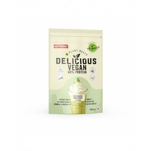 Delicious Vegan Protein (Latte Macchiato & Pistachio Marzipan)