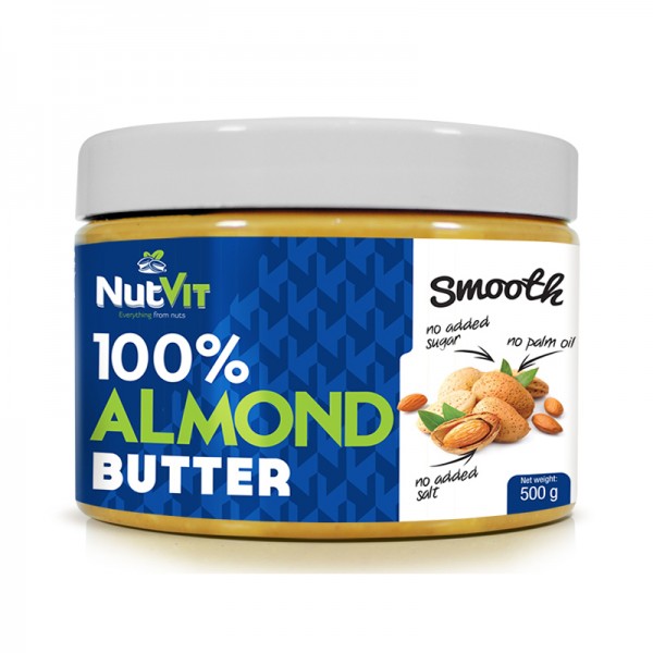 100% Almond Butter Smooth (krem migdałowy)