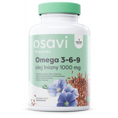 Omega 3-6-9 Olej Lniany