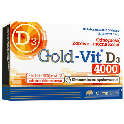 Gold Vit D3 4000
