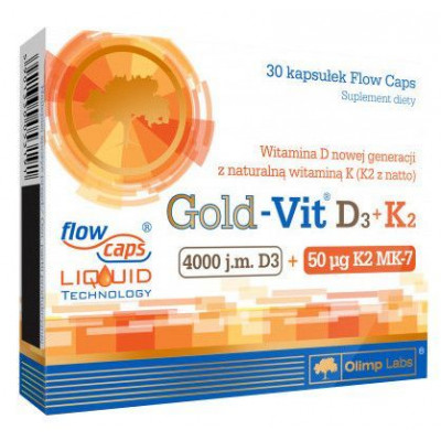 Gold-Vit D3+K2 4000 