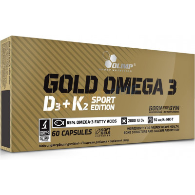 Gold Omega-3 D3 + K2 Sport Edition 