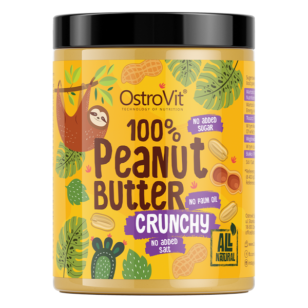 100% Peanut Butter Crunchy 