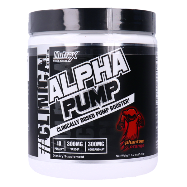 Nutrex Alpha Pump Alpha Pump pompa mięśniowa Przedtreningówki bez