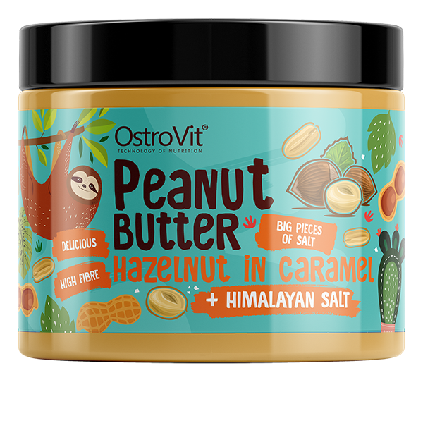 Peanut Butter + Hazelnut in caramel + Hymalayan Salt