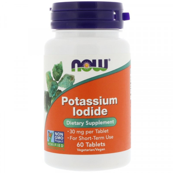 Potassium Iodide 30mg  (30 mg = 30 000mcg / jodek potasu)