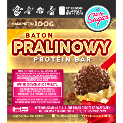 Pralinowy Protein Bar 