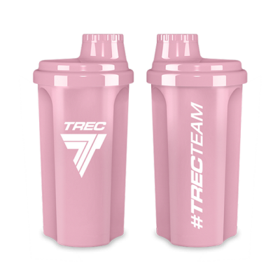 Shaker 700ml Rose TREC TEAM