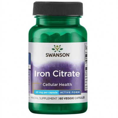 Iron Citrate (Cytrynian żelaza 25mg)