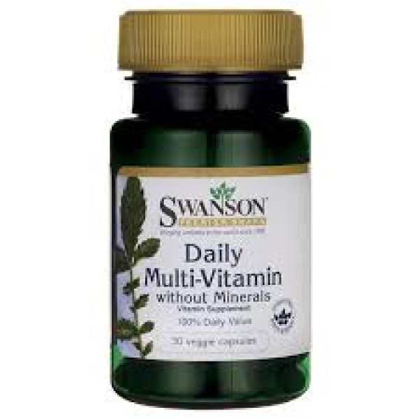 Daily Multi-Vitamin without Minerals 30 kaps